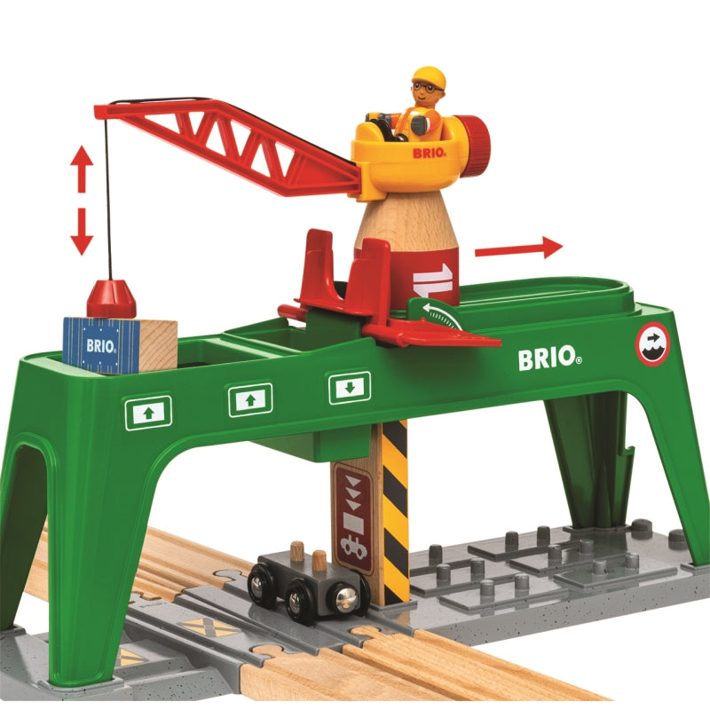 Container Crane 6 pcs - Brio
