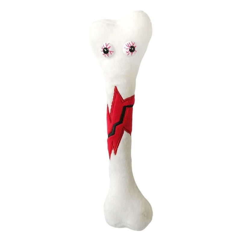 Broken Bone Plush Giant Microbe