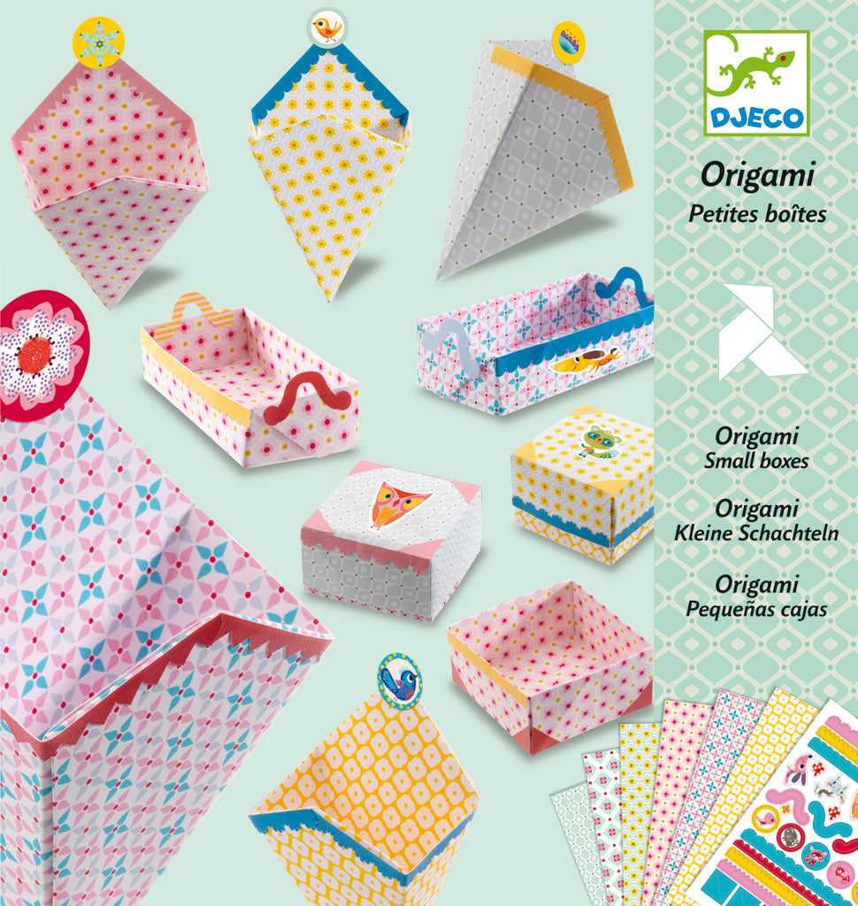 Origami Small Boxes - Djeco box