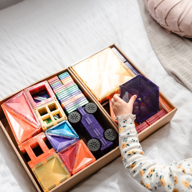 Mega Pack 212pcs Magnetic Tiles - Connetix