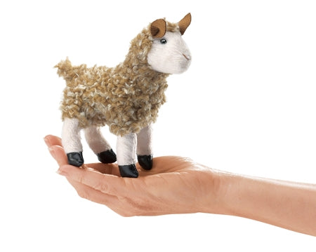 Mini Alpaca Finger Puppet - Folkmanis