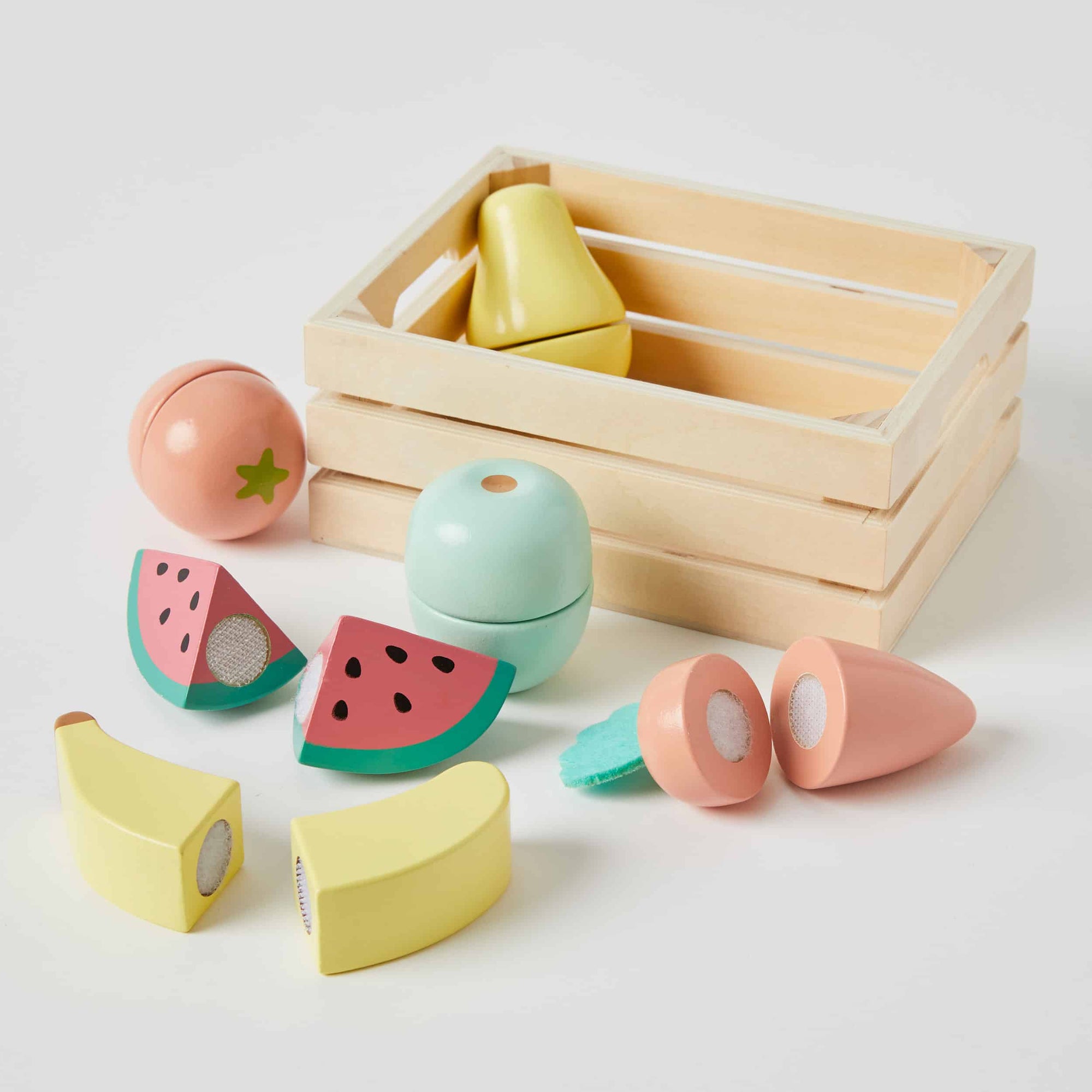 Wooden Fruit Play Set - Nordic Kids