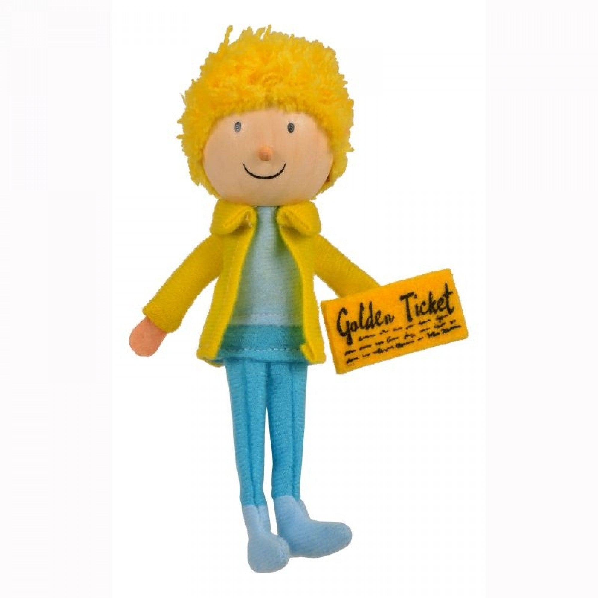 Charlie Bucket Finger Puppet Roald Dahl - Fiesta Crafts