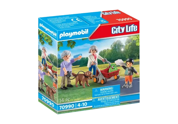 Grandparents with Grandchild - Playmobil