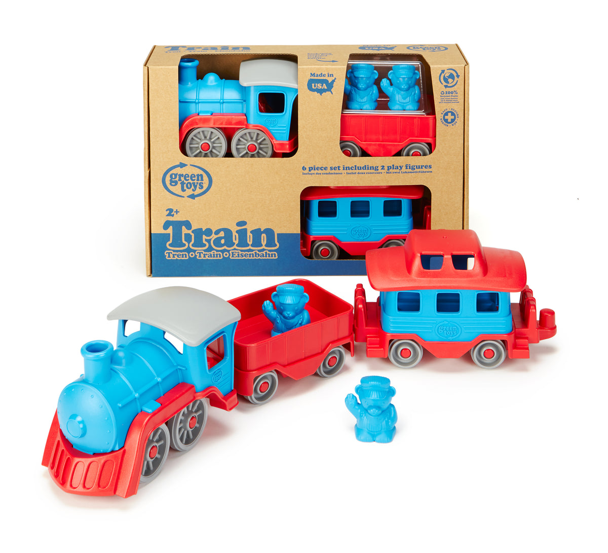 Train Blue - Green Toys