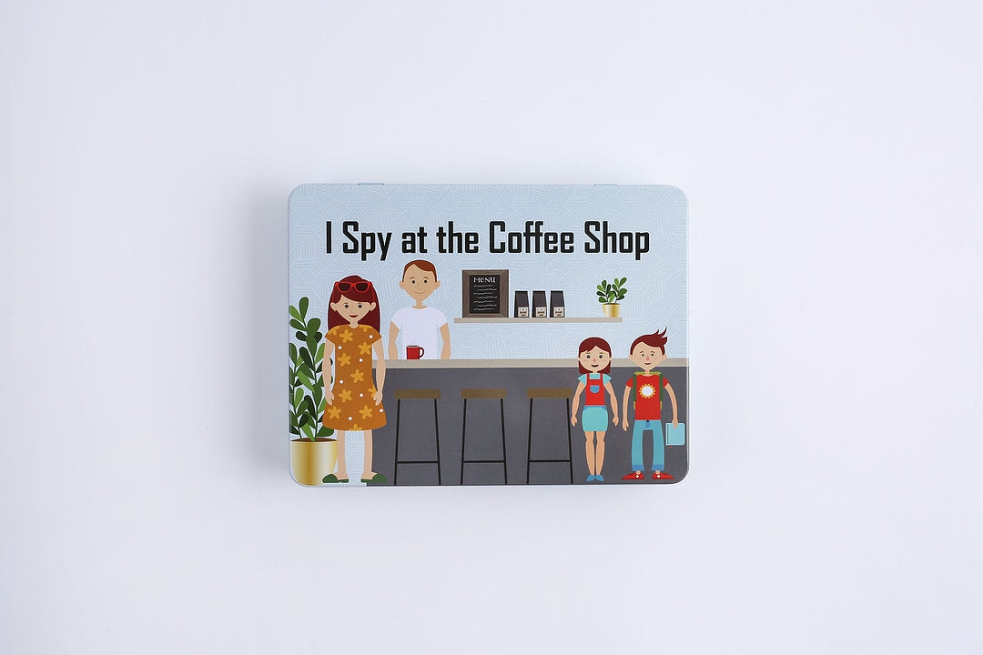 Coffee Shop Eye Spy Magnetic Game - Zipboom