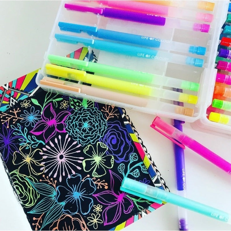Juicy Gel Pens Set of 48 - Life of Colour