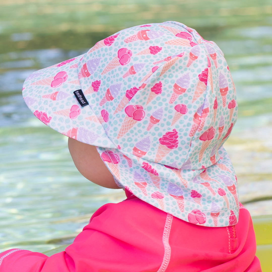 Ice Cream Beach Legionnaire UPF50+ Hat - Bedhead Hats