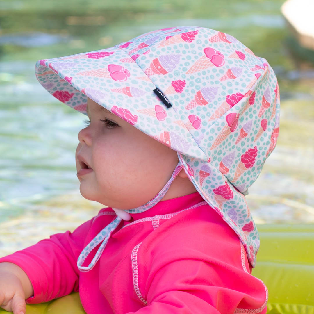 Ice Cream Beach Legionnaire UPF50+ Hat - Bedhead Hats