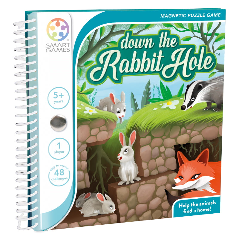 Down the Rabbit Hole Magnetic Travel - Smart Games