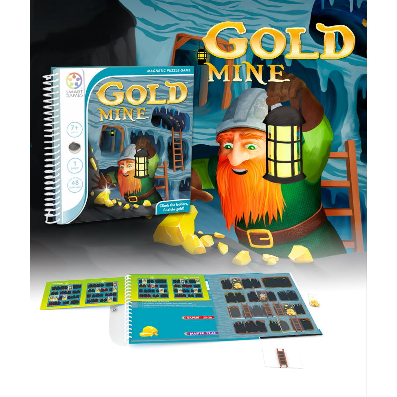 Gold Mine Magnetic Travel - Smart Games