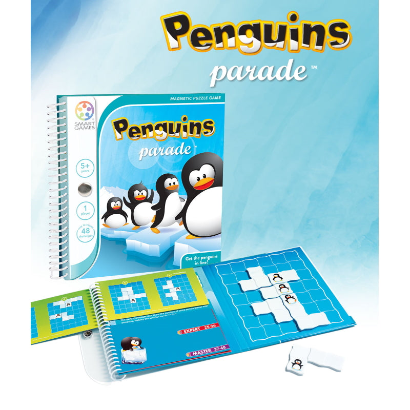 Penguins Parade Magnetic Travel - Smart Games