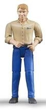 Man Light Skin Blue Jeans - Bruder