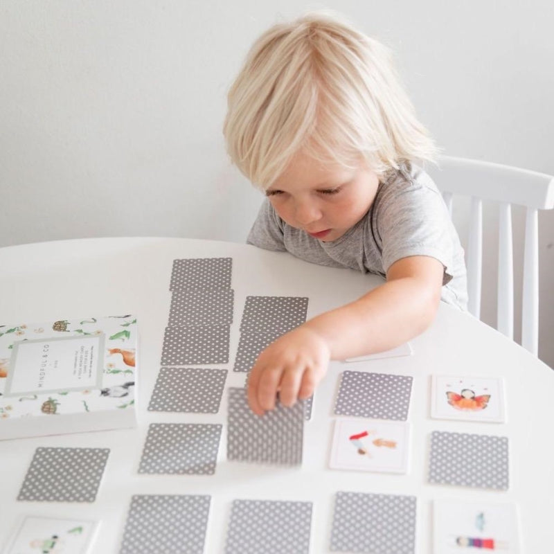 Yoga Memory Card Game for Kids - Mindful and Co