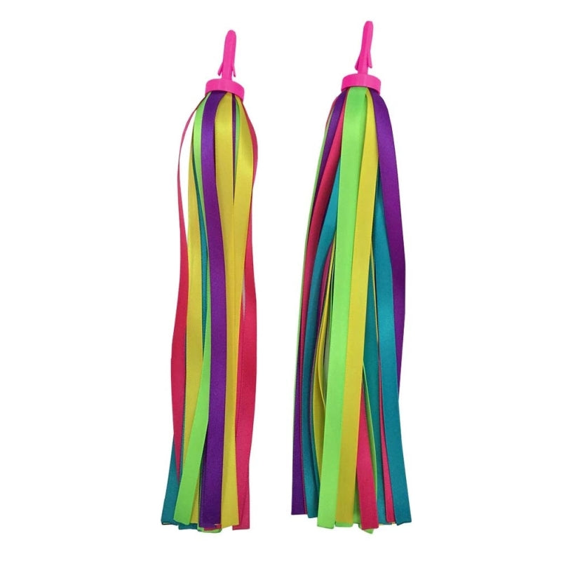 Neon Handle Bar Ribbons - Micro Scooters