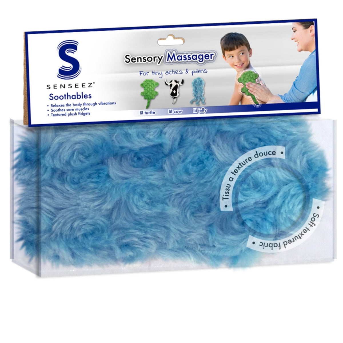 Lil Jelly Plush Handheld Vibrating Massager - Senseez
