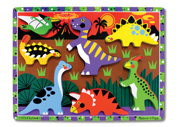 Dinosaurs Chunky Puzzle - Melissa and Doug