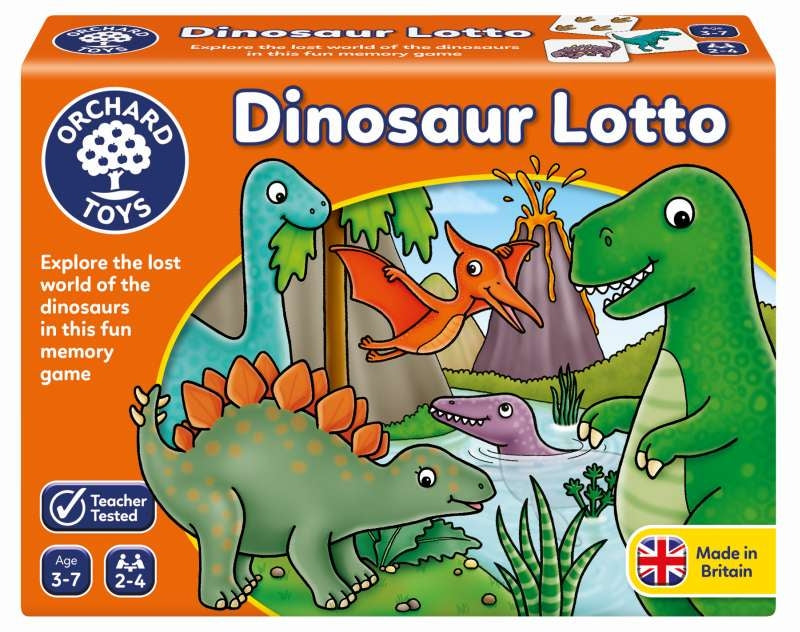Dinosaur Lotto - Orchard Toys