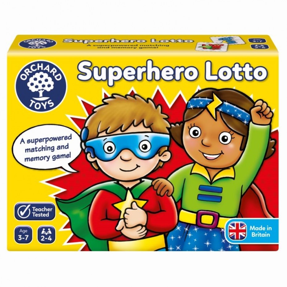 Superhero Lotto - Orchard Toys