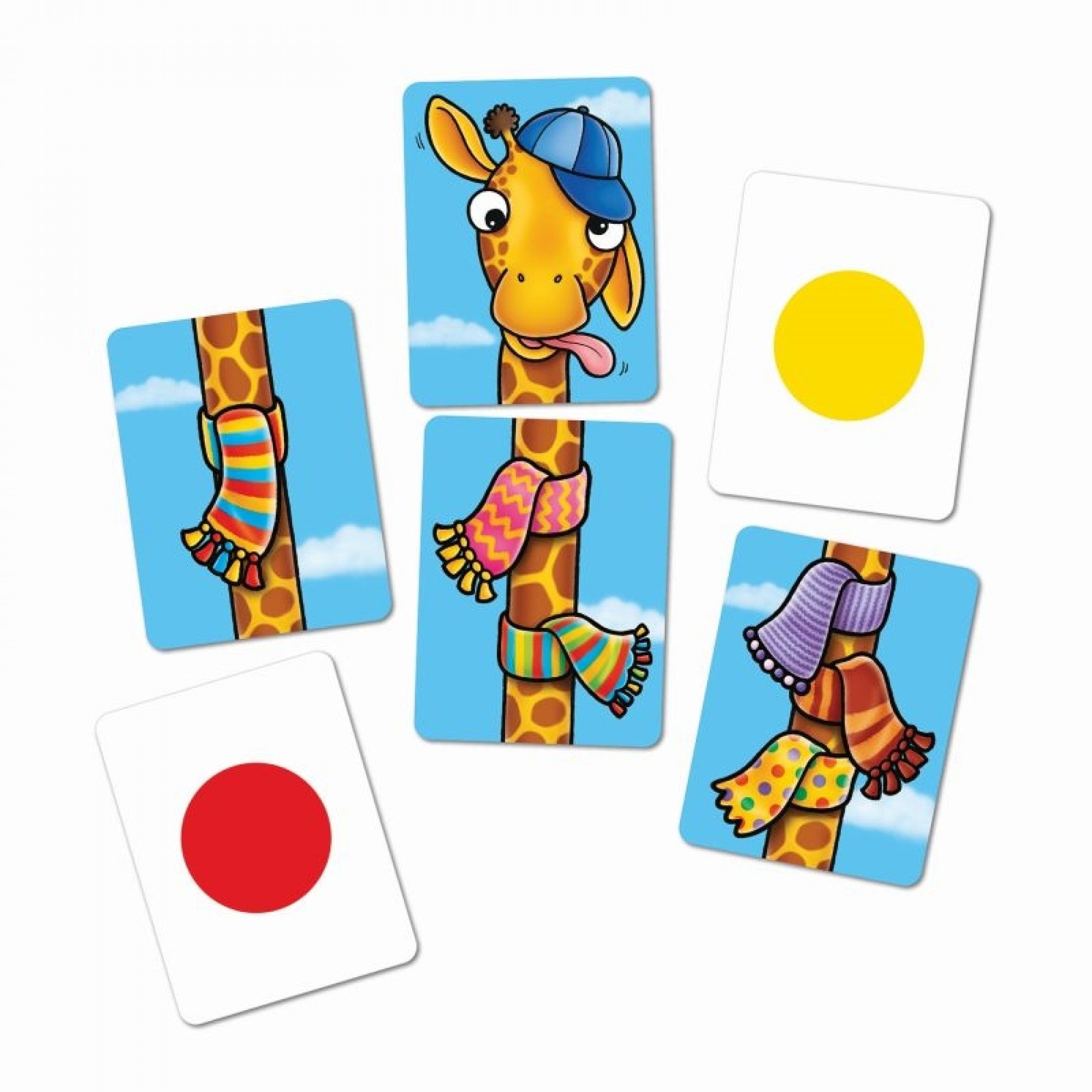 Giraffes in Scarves - Orchard Toys