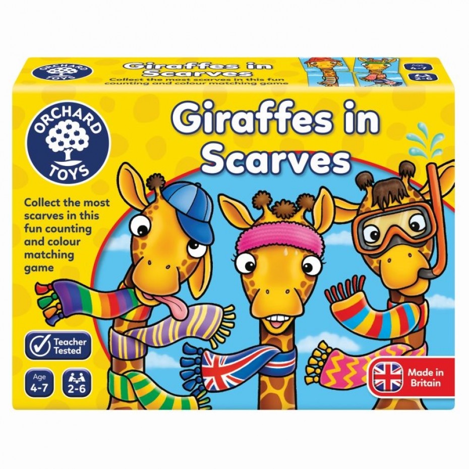 Giraffes in Scarves - Orchard Toys