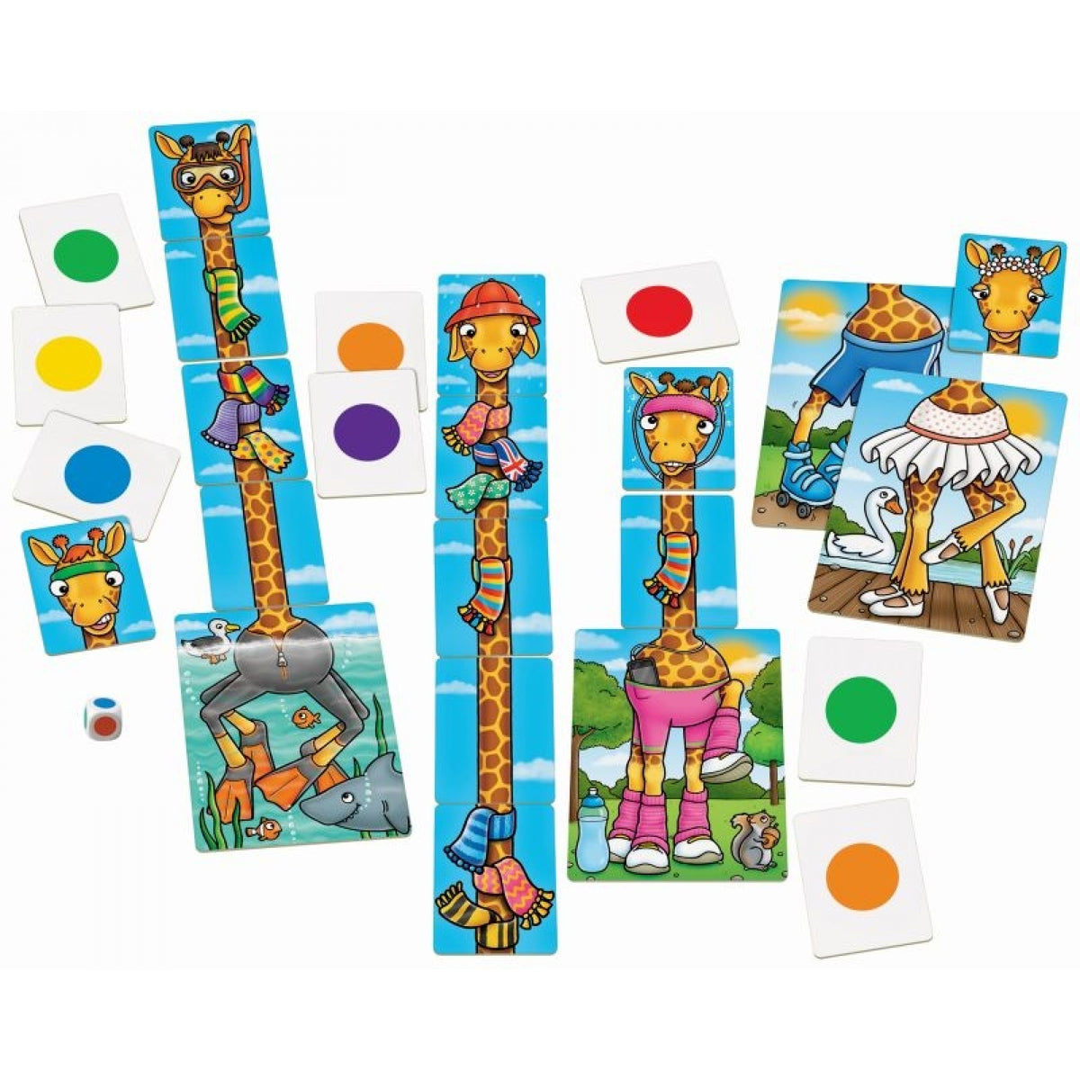 Giraffes in Scarves - Orchard Toys