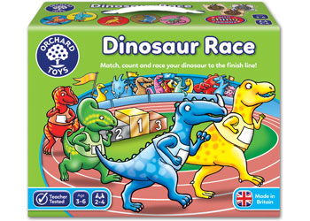 Dinosaur Race Game - Orchard Toys