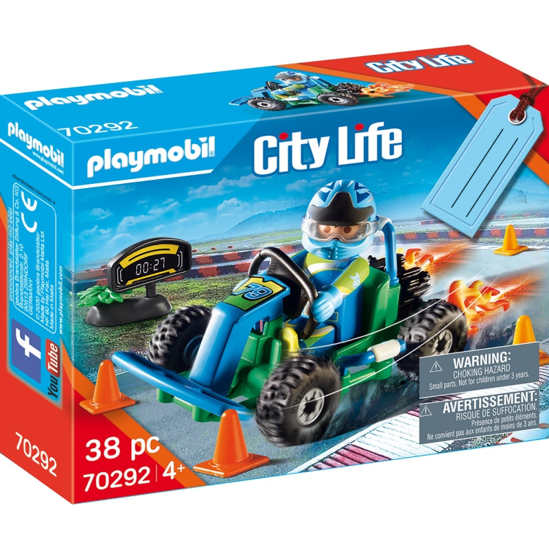 Go-Kart Racer Gift Set - Playmobil