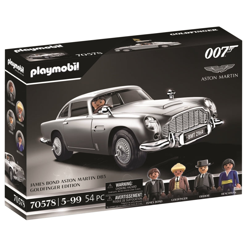 James Bond Aston Martin DB5 Goldfinger Edit - Playmobil