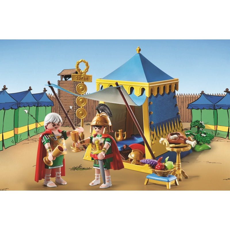 Asterix Leaders Tent with Generals - Playmobil