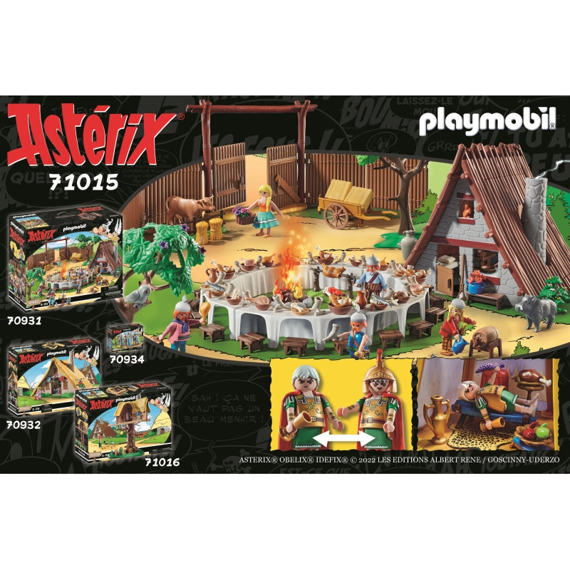 Asterix Leaders Tent with Generals - Playmobil