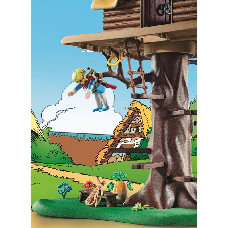 Asterix Cacofonix with Tree House - Playmobil