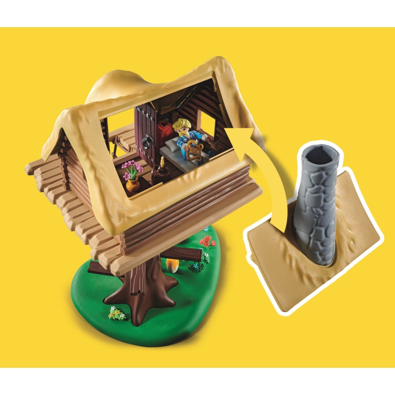 Asterix Cacofonix with Tree House - Playmobil