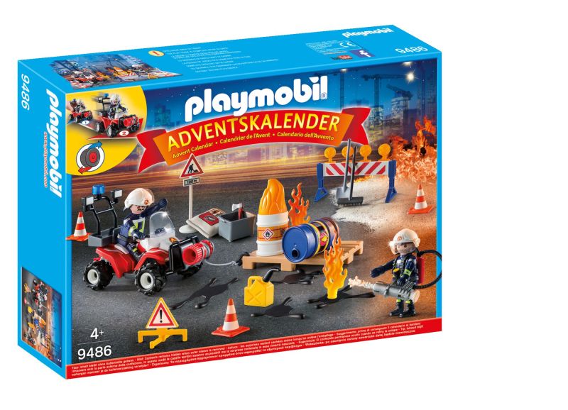 Construction Fire Rescue Advent Calendar - Playmobil