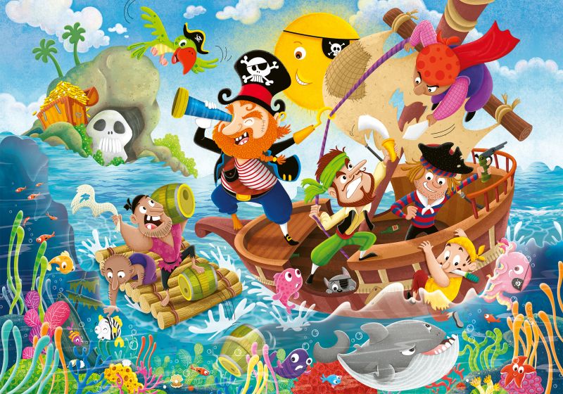 Land Ahoy SuperSize 24pc Puzzle - Ravensburger