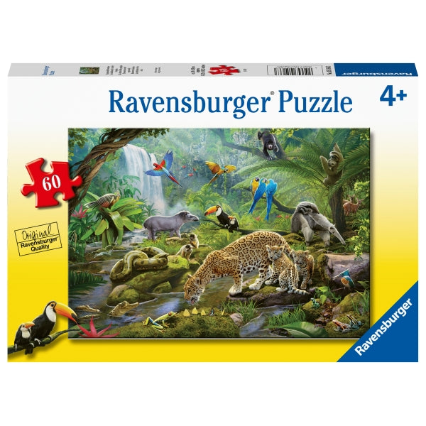 Rainforest Animals 60pc Puzzle - Ravensburger