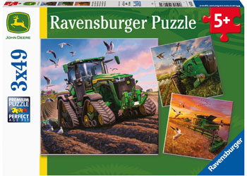 Seasons of John Deere Puzzle 3x49pc - Ravensburger