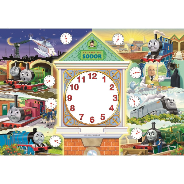 Thomas Tank Engine Jigsaw Puzzle Clock - Ravensburger