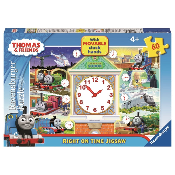 Thomas Tank Engine Jigsaw Puzzle Clock - Ravensburger