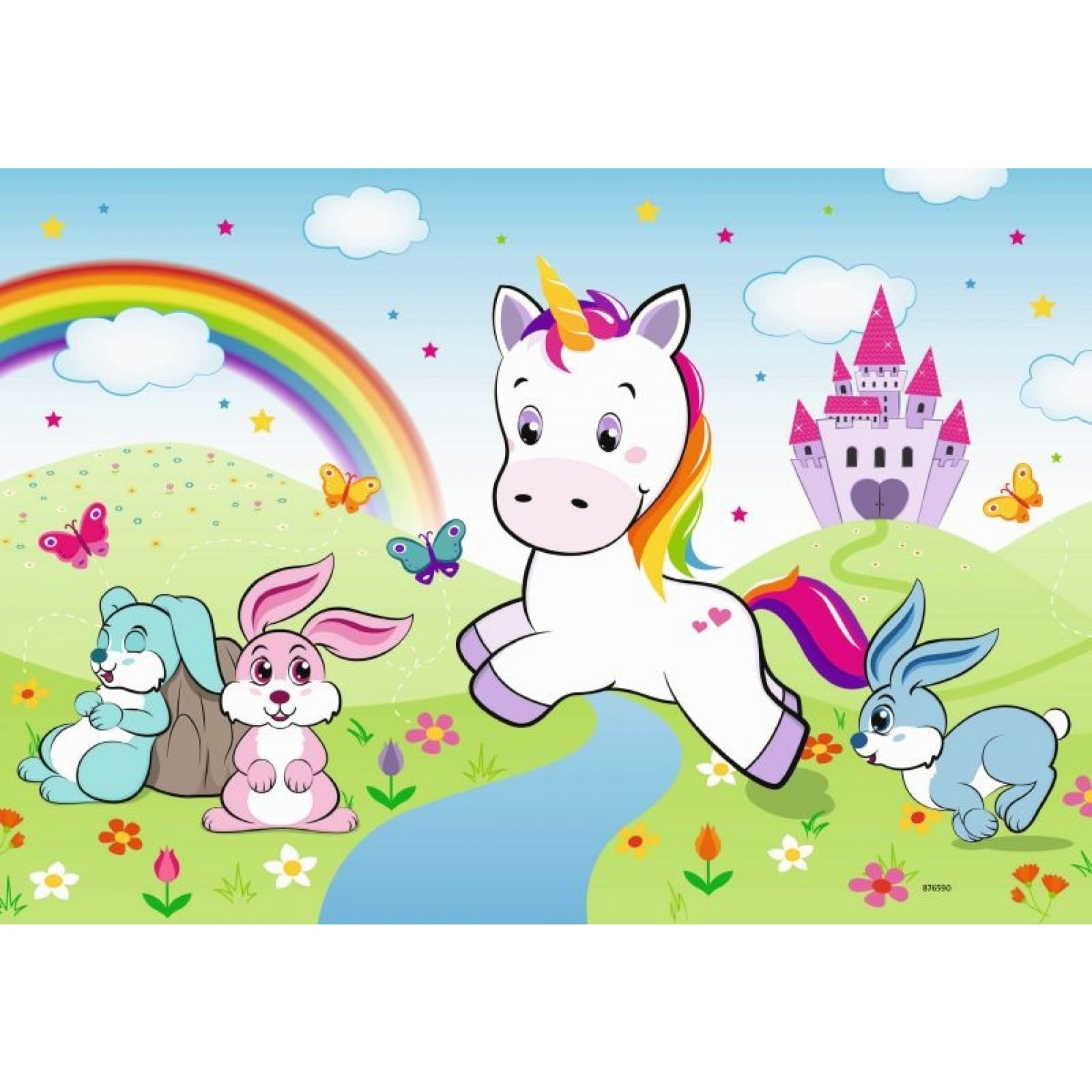 Fairy Tale Unicorn Puzzle 2x24pc - Ravensburger
