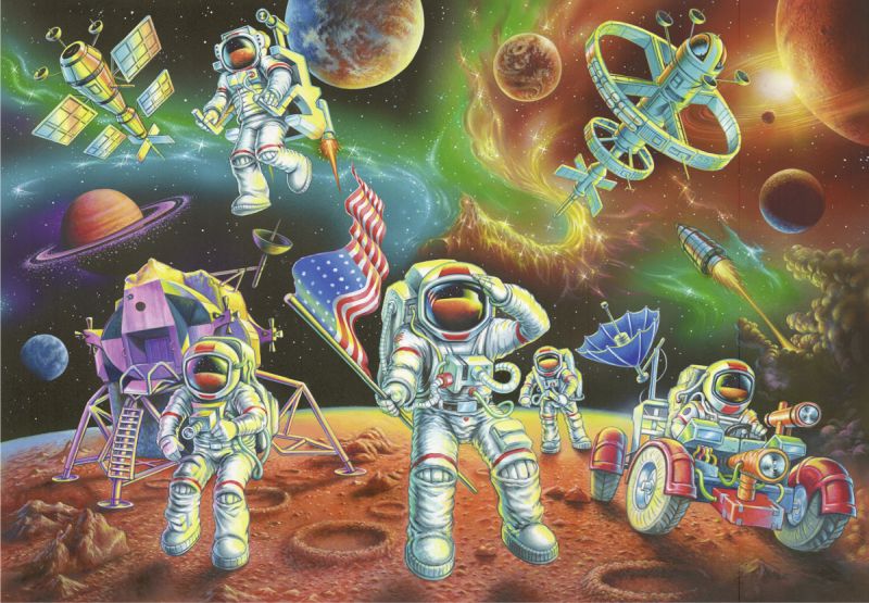 Moon Landing 35pc Puzzle - Ravensburger