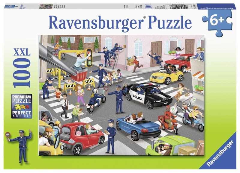 Police on Patrol 100pc Puzzle - Ravensburger