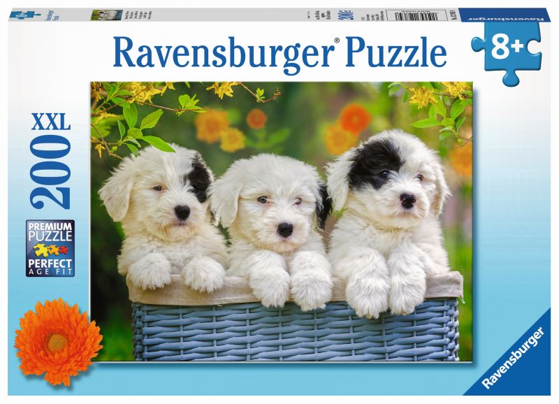 Cuddly Puppies Puzzle 200pc - Ravensburger