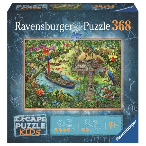 Jungle Journey Kids Escape Puzzle 368pc - Ravensburger