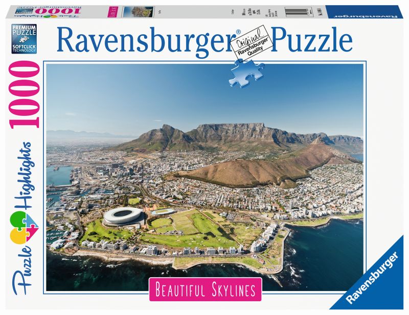 Cape Town 1000pc Beautiful Skylines Puzzle - Ravensburger