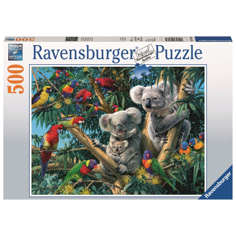 Koalas in a Tree 500pc Puzzle - Ravensburger
