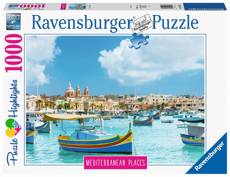Mediterranean Malta 1000 pc - Ravensburger