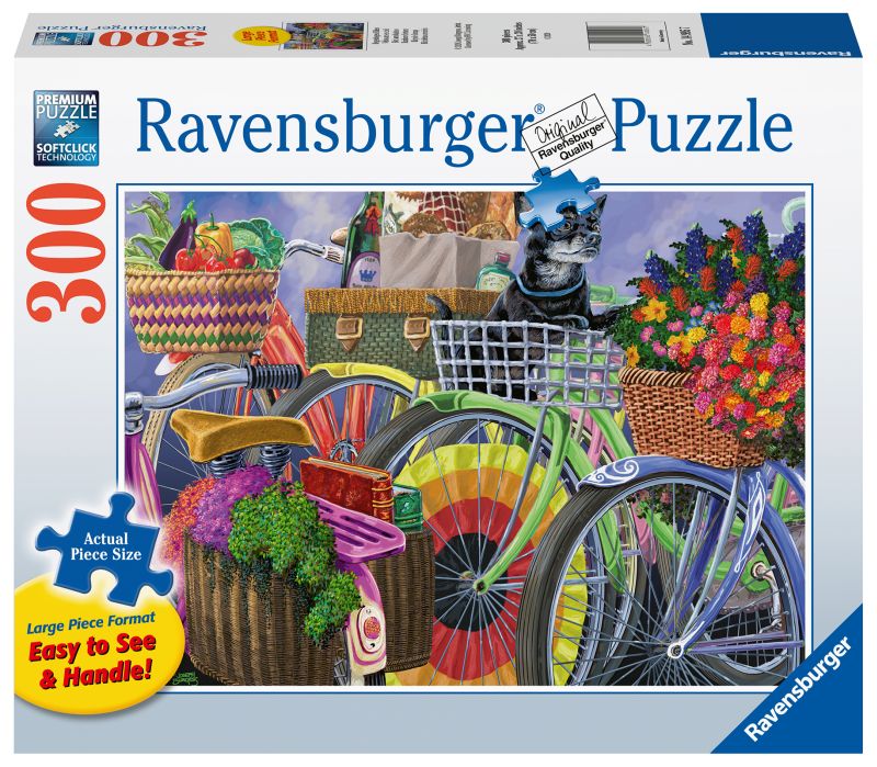 Bicycle Group Large Format 300pc Puzzle - Ravensburger
