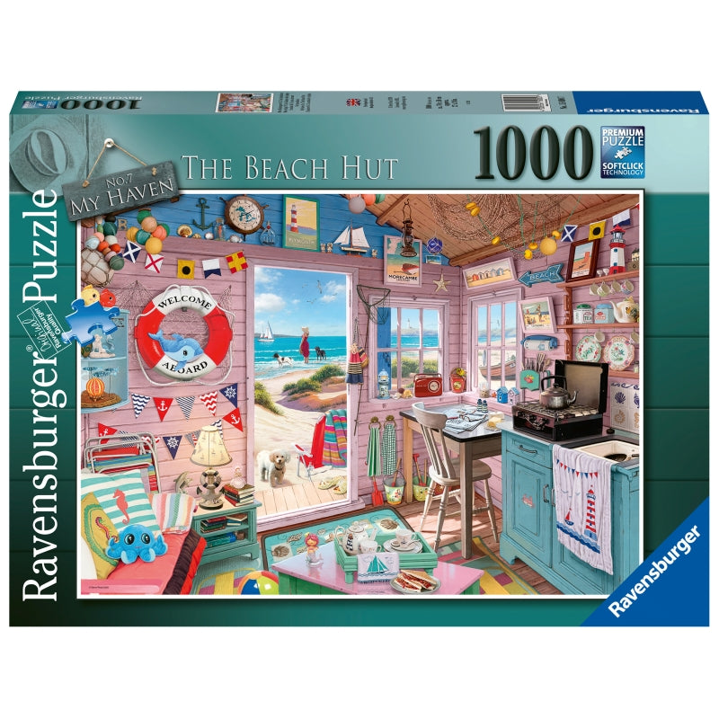 The Beach Hut My Haven No7 1000pc Puzzle - Ravensburger