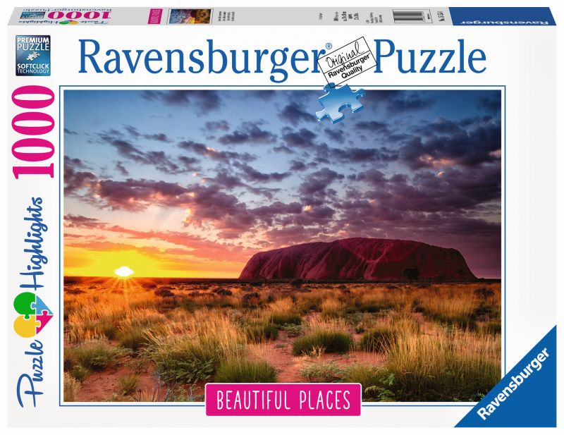 Ayers Rock Australia Puzzle 1000pc - Ravensburger